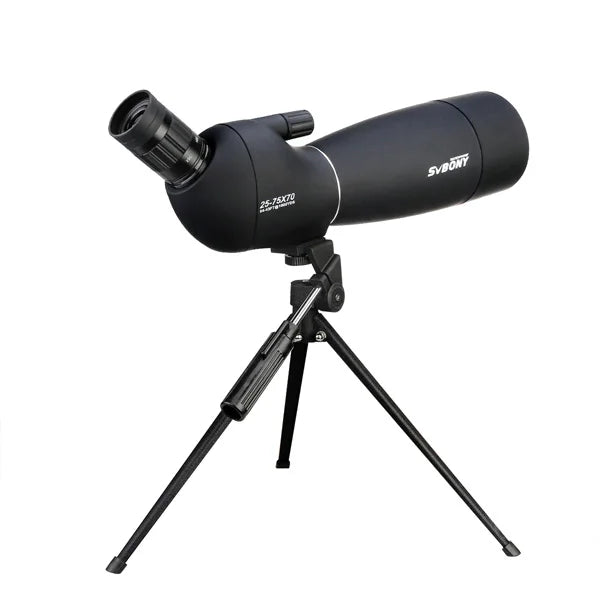 Longue-vue zoom Astrolunette 25-75x70 étanche sur son trépied