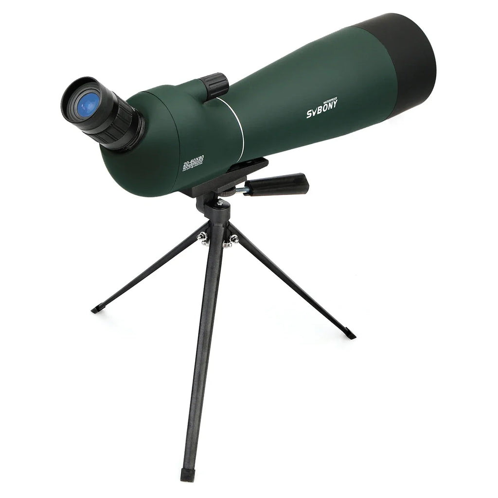 Longue-vue zoom Astrolunette 20-60x80 étanche sur son trépied de table